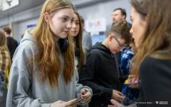 2023.01.17 Targi Edukacyjne w II LO fot.Dariusz Piekut PB