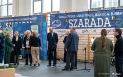 Politechnika Białostocka na 13. Targach „Szarada” w Sokołowie Podlaskim. 14.03.2024. Fot. Iryna Mikhno/PB