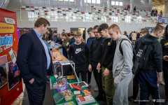 Politechnika Białostocka na 13. Targach „Szarada” w Sokołowie Podlaskim. 14.03.2024. Fot. Iryna Mikhno/PB