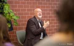 2025-10-29-WBiNŚ-kawka-z-prof. dr hab. inż. Michał Bołtryk-fot-Iryna-Mikhno-PB