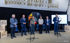 2025-11-17-Konferencja-prasowa-EDD-i-Jubileuszu-50-leciaWydziału-Architektury-PB-fot-Dariusz-PIekut-PB