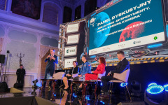 2025-12-18 Sławosz Uznański-Wiśniewski w Białymstoku, fot. UMwB