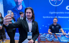 2025-12-18 Sławosz Uznański-Wiśniewski w Białymstoku, fot. UMwB