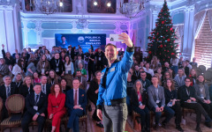 2025-12-18 Sławosz Uznański-Wiśniewski w Białymstoku, fot. UMwB