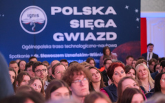 2025-12-18 Sławosz Uznański-Wiśniewski w Białymstoku, fot. UMwB