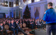 2025-12-18 Sławosz Uznański-Wiśniewski w Białymstoku, fot. UMwB