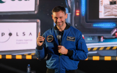 2025-12-18 Sławosz Uznański-Wiśniewski w Białymstoku, fot. UMwB