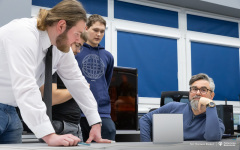 2026-01-29-Projekty-studentów-I-roku-mechatroniki-i-AiR-fot-Dariusz-Piekut-PB