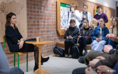 2026-02-25-Kawka-z-profesorem-WBiNŚ - dr hab. Monika-Kalinowska-prof. PB-fot-Iryna-Mikhno-PB