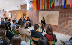 2026-02-25-Kawka-z-profesorem-WBiNŚ - dr hab. Monika-Kalinowska-prof. PB-fot-Iryna-Mikhno-PB