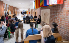 2026-02-25-Kawka-z-profesorem-WBiNŚ - dr hab. Monika-Kalinowska-prof. PB-fot-Iryna-Mikhno-PB