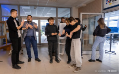 2026-02-25-Kawka-z-profesorem-WM-dr hab. inż-Dariusz-Perkowski-prof-PB-fot-Iryna-Mikhno-PB