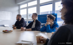 2026-02-25-Kawka-z-profesorem-WM-dr hab. inż-Dariusz-Perkowski-prof-PB-fot-Iryna-Mikhno-PB