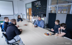 2026-02-25-Kawka-z-profesorem-WM-dr hab. inż-Dariusz-Perkowski-prof-PB-fot-Iryna-Mikhno-PB