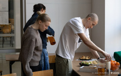 2026-03-12 Kawka z Profesorem na Wydziale Architektury PB fot. Aleksandra Kamińska PB