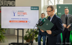 2026-04-15 XXII Podlaski Festiwal Nauki i Sztuki – konferencja prasowa, fot. Paweł Jankowski PB