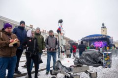 29.11.2023 Wielka Orkiestra Świątecznej Pomocy łazik Białystok Dynamics, fot. Jerzy Doroszkiewicz