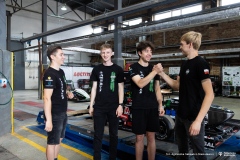 Zespół Cerber Motorsport z Politechniki Białostockiej pracuje nad bolidem CMS-08 w Hali Maszyn Wydziału Mechanicznego, fot. Agnieszka Sakowicz-Stasiulewicz