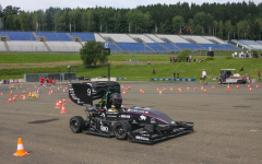 Cerber Motorsport na Formula Student w Austrii fot. Cerber Motorsport, Wydział Mechaniczny Politechniki Białostockiejj