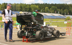 Cerber Motorsport na Formula Student w Austrii fot. Cerber Motorsport, Wydział Mechaniczny Politechniki Białostockiejj