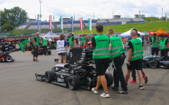 Cerber Motorsport na Formula Student w Austrii fot. Cerber Motorsport, Wydział Mechaniczny Politechniki Białostockiejj