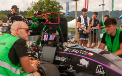 Cerber Motorsport na Formula Student w Austrii fot. Cerber Motorsport, Wydział Mechaniczny Politechniki Białostockiejj