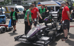 Cerber Motorsport na Formula Student w Austrii fot. Cerber Motorsport, Wydział Mechaniczny Politechniki Białostockiej