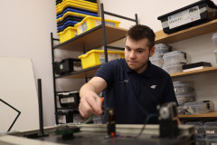 „CyberFill” – projekt ucznia z Technikum Programistycznego Infotech w konkursie „NAUKOLATEK” _fot. Paweł Jankowski/PB