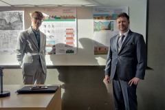 Paweł Matulewicz odebrał nagrodę SARPFR w Strasburgu, fot. Archiwum prywatne