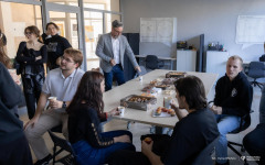 2025-11-05-WM-kawka-z-prof-Kuciejem-fot-Iryna-Mikhno-PB