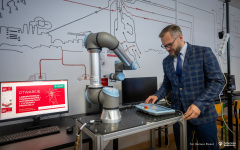 2025-05-20-Otwarcie-Laboratorium-Przemysłowej-Autonomizacji-i-Cyfrowej-Produkcyjna-WE-fot-Dariusz-Piekut-PB