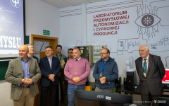 2025-05-20-Otwarcie-Laboratorium-Przemysłowej-Autonomizacji-i-Cyfrowej-Produkcyjna-WE-fot-Dariusz-Piekut-PB