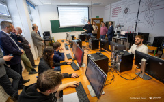 2025-05-20-Otwarcie-Laboratorium-Przemysłowej-Autonomizacji-i-Cyfrowej-Produkcyjna-WE-fot-Dariusz-Piekut-PB