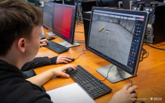 2025-05-20-Otwarcie-Laboratorium-Przemysłowej-Autonomizacji-i-Cyfrowej-Produkcyjna-WE-fot-Dariusz-Piekut-PB