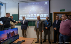 2025-05-20-Otwarcie-Laboratorium-Przemysłowej-Autonomizacji-i-Cyfrowej-Produkcyjna-WE-fot-Dariusz-Piekut-PB
