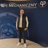 Michał Budko, student V semestru mechatroniki