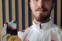 Michał Chojnowski wicemistrzem świata juniorów, fot. KS Kaliber