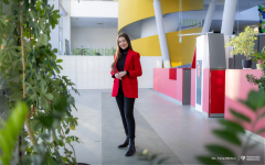 Julia Roszko Miss Podlasia 2023 z Wydziału Architektury Politechniki Białostockiej, fot. Iryna Mikhno