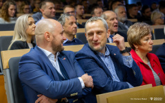 2023.11.15 Najlepsze prace dyplomowe absolwentów studiów wyższych kierunku budownictwo fot.Dariusz Piekut