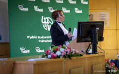2023.11.15 Najlepsze prace dyplomowe absolwentów studiów wyższych kierunku budownictwo fot.Dariusz Piekut