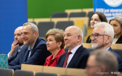 2023.11.15 Najlepsze prace dyplomowe absolwentów studiów wyższych kierunku budownictwo fot.Dariusz Piekut