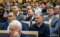 2023.11.15 Najlepsze prace dyplomowe absolwentów studiów wyższych kierunku budownictwo fot.Dariusz Piekut