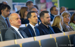 2023.11.15 Najlepsze prace dyplomowe absolwentów studiów wyższych kierunku budownictwo fot.Dariusz Piekut