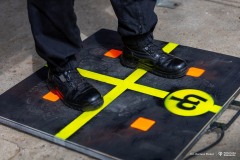 Podlaska Policja testuje pracę dyplomową studenta Wydziału Elektrycznego Politechniki Białostockiej, fot. Dariusz Piekut_PB