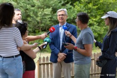 Podlaska Policja testuje pracę dyplomową studenta Wydziału Elektrycznego Politechniki Białostockiej, fot. Dariusz Piekut_PB