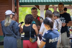 Podlaska Policja testuje pracę dyplomową studenta Wydziału Elektrycznego Politechniki Białostockiej, fot. Dariusz Piekut_PB