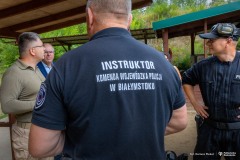 Podlaska Policja testuje pracę dyplomową studenta Wydziału Elektrycznego Politechniki Białostockiej, fot. Dariusz Piekut_PB