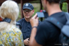 Podlaska Policja testuje pracę dyplomową studenta Wydziału Elektrycznego Politechniki Białostockiej, fot. Dariusz Piekut_PB