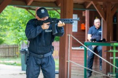 Podlaska Policja testuje pracę dyplomową studenta Wydziału Elektrycznego Politechniki Białostockiej, fot. Dariusz Piekut_PB