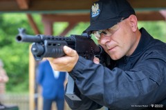 Podlaska Policja testuje pracę dyplomową studenta Wydziału Elektrycznego Politechniki Białostockiej, fot. Dariusz Piekut_PB